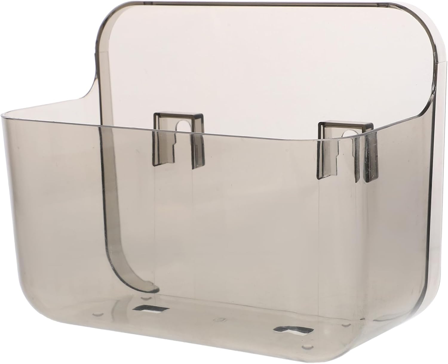 Wall-Mounted Bathroom Storage Rack Transparent Sundry Shelf Space-Saving Design with Capacity and Draining for Easy Organization Shower Kitchen