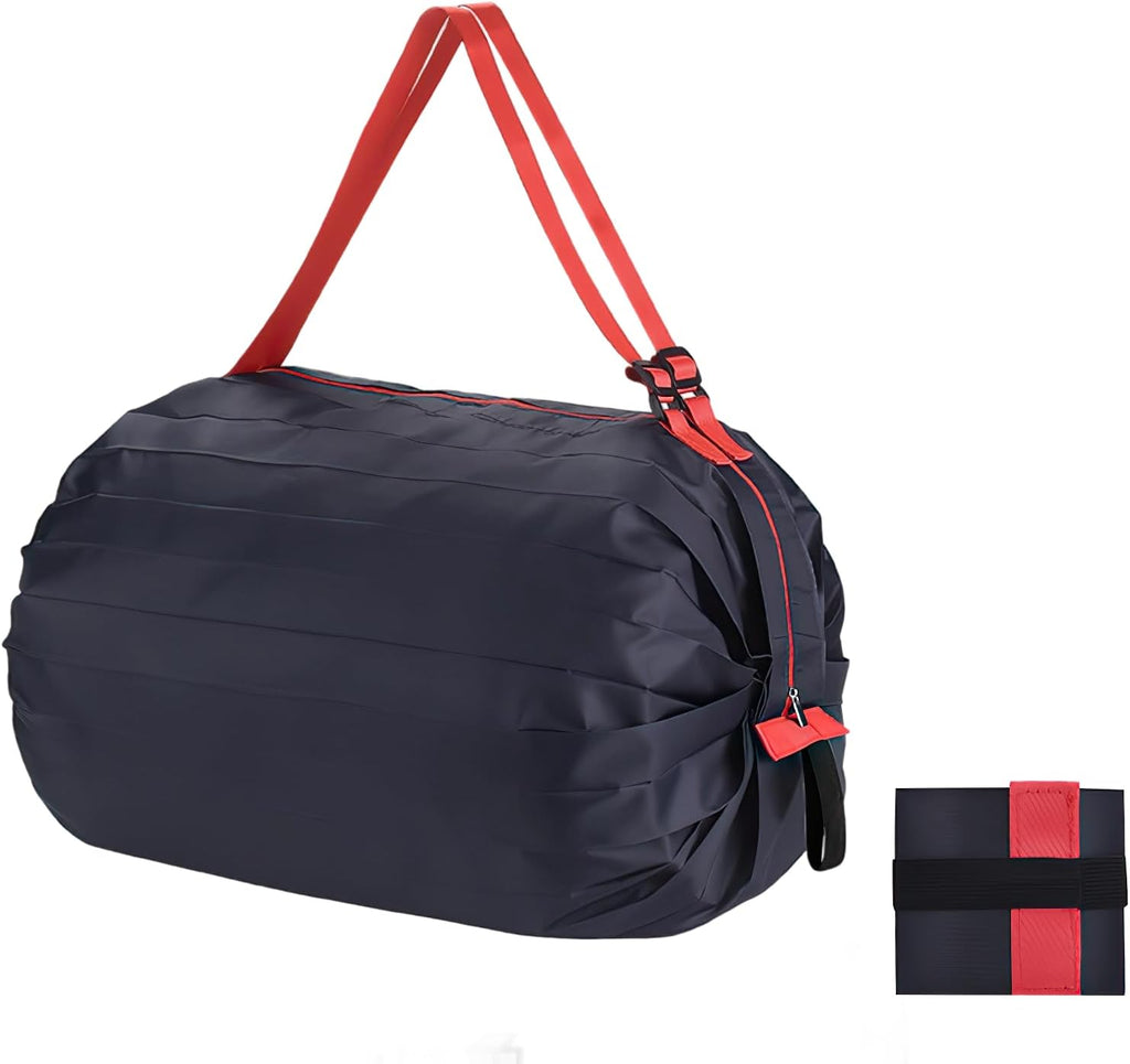 Folding Shopping Bags Reusable Portable Grocery Tote Bags for Shopping Travel Storage Collapsible Lightweight Durable