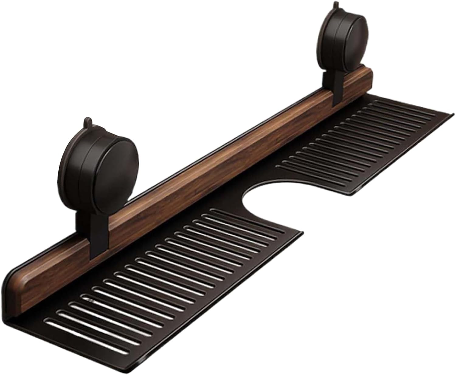 Heavy Duty Shower Organizer – Bathroom Suction Shelves, No-Drill Holder Tray | Apartment Kitchen Rack, Bedroom RV Storage Shelf, Restroom Suction Cup Stand For Home