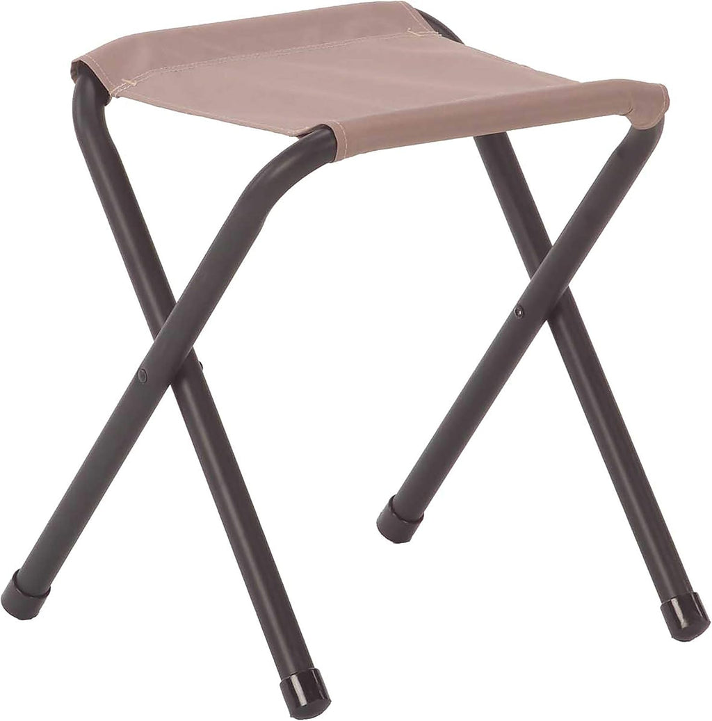Folding Stool, Compact Portable Stool Supports up to 225lbs, Outdoor Seat & Footrest